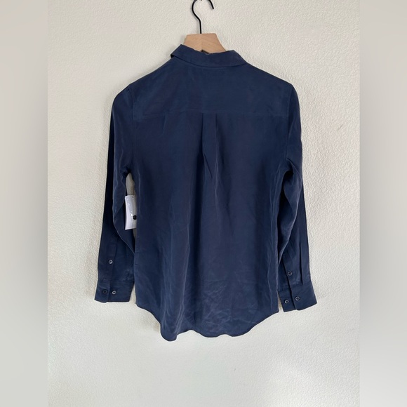 Equipment Navy Casual Button-Down Shirt - Picture 2 of 7